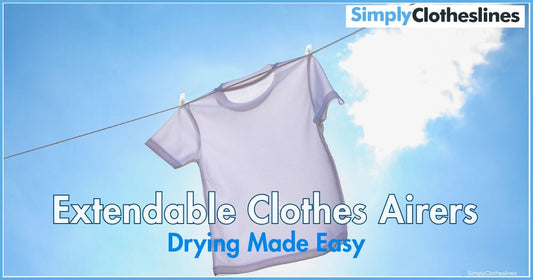 Extendable Clothes Airer: Drying Made Easy - Simply Clotheslines