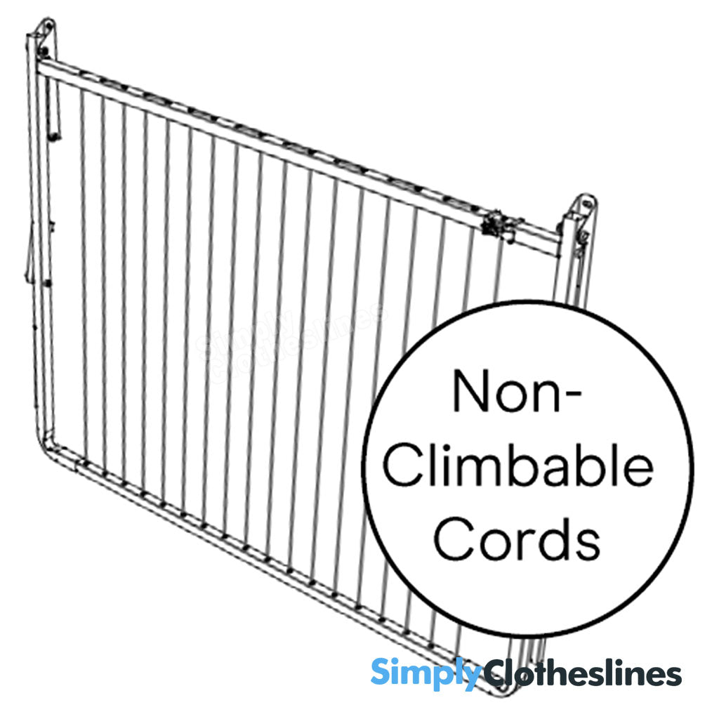 Austral Balcony Wall Mounted Clothesline - Simply Clotheslines