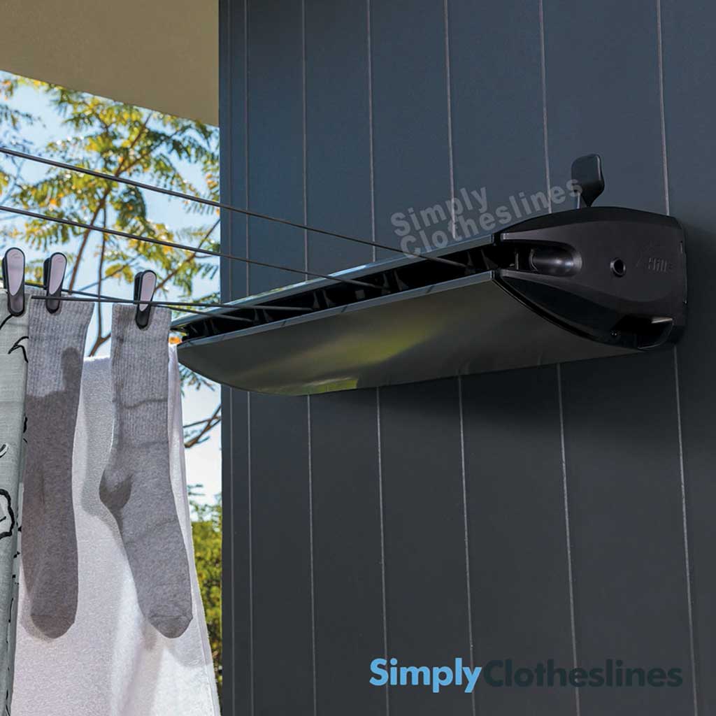Hills 5 Line Retracting Clothesline - Simply Clotheslines
