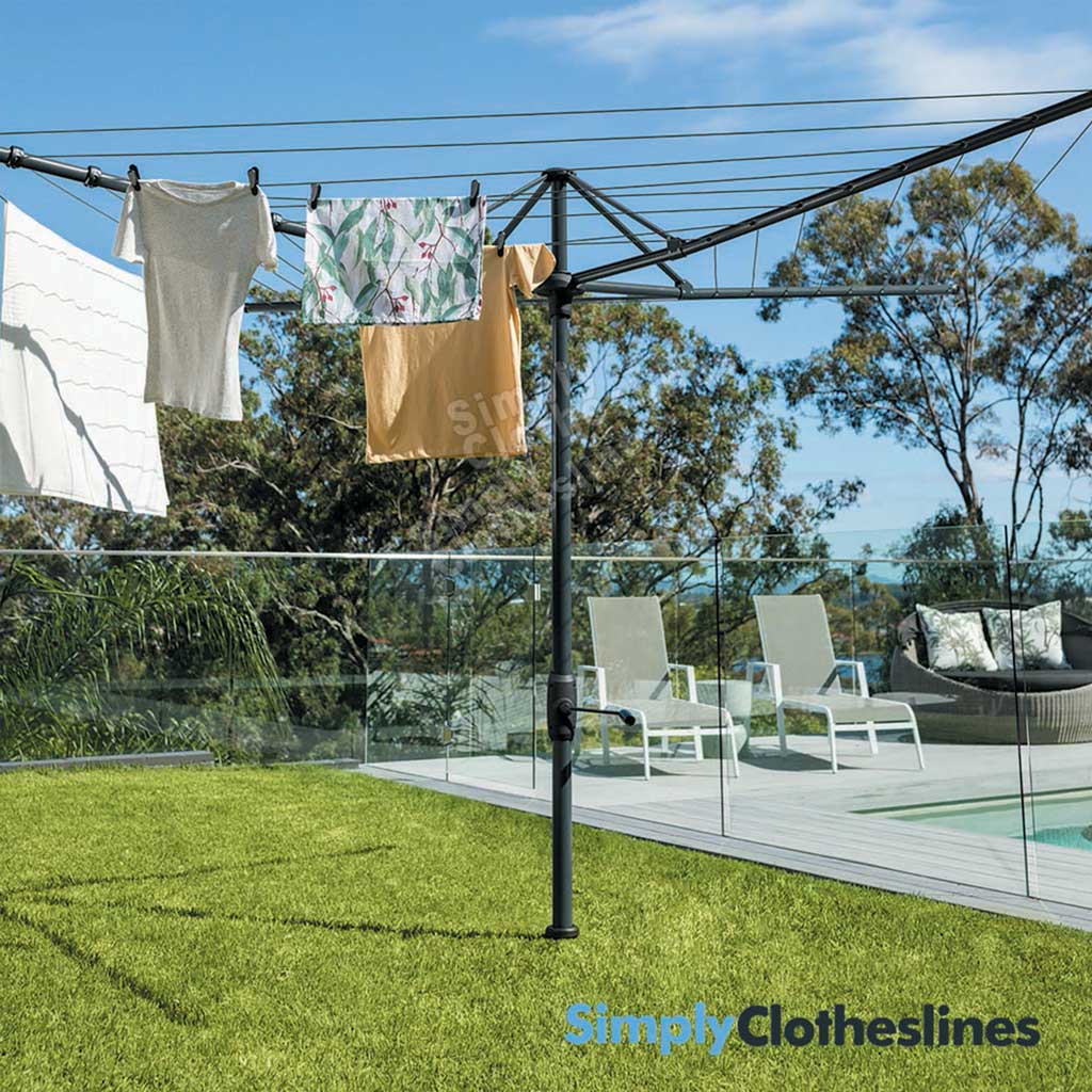 Hills Hoist 8 Line Rotary Clothesline - Simply Clotheslines