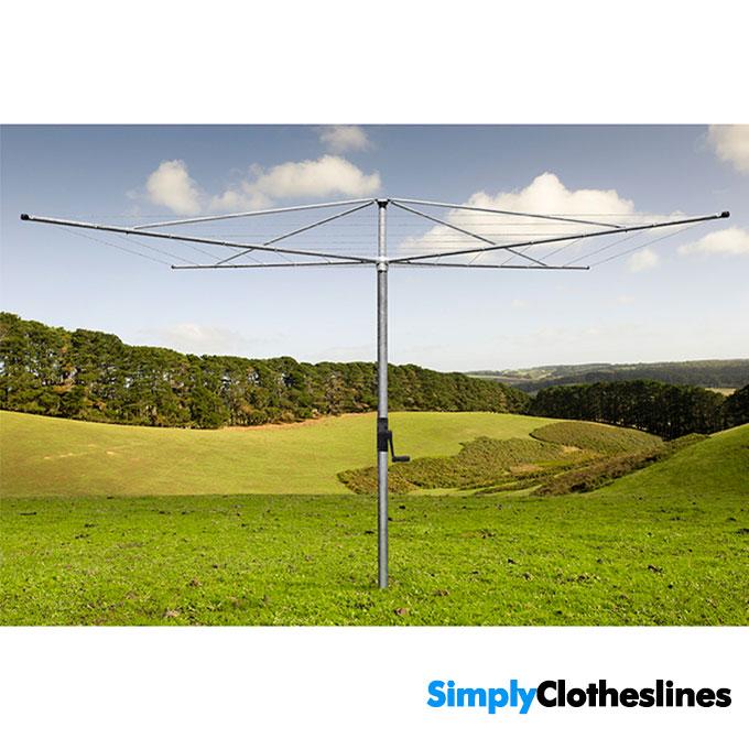 Austral Deluxe 4 Rotary Clothes Hoist - Simply Clotheslines