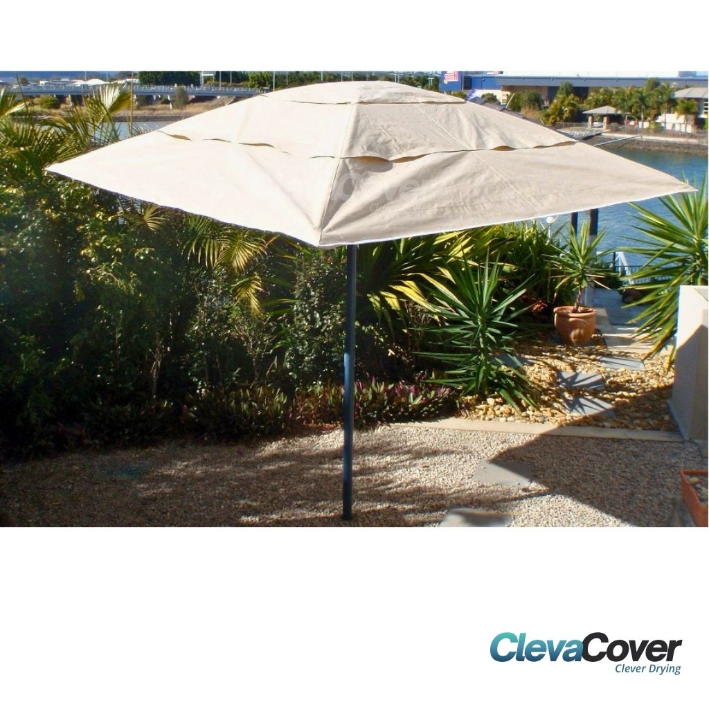 4m to 4.5m ClevaCover | Rotary Clothesline Cover - Simply Clotheslines