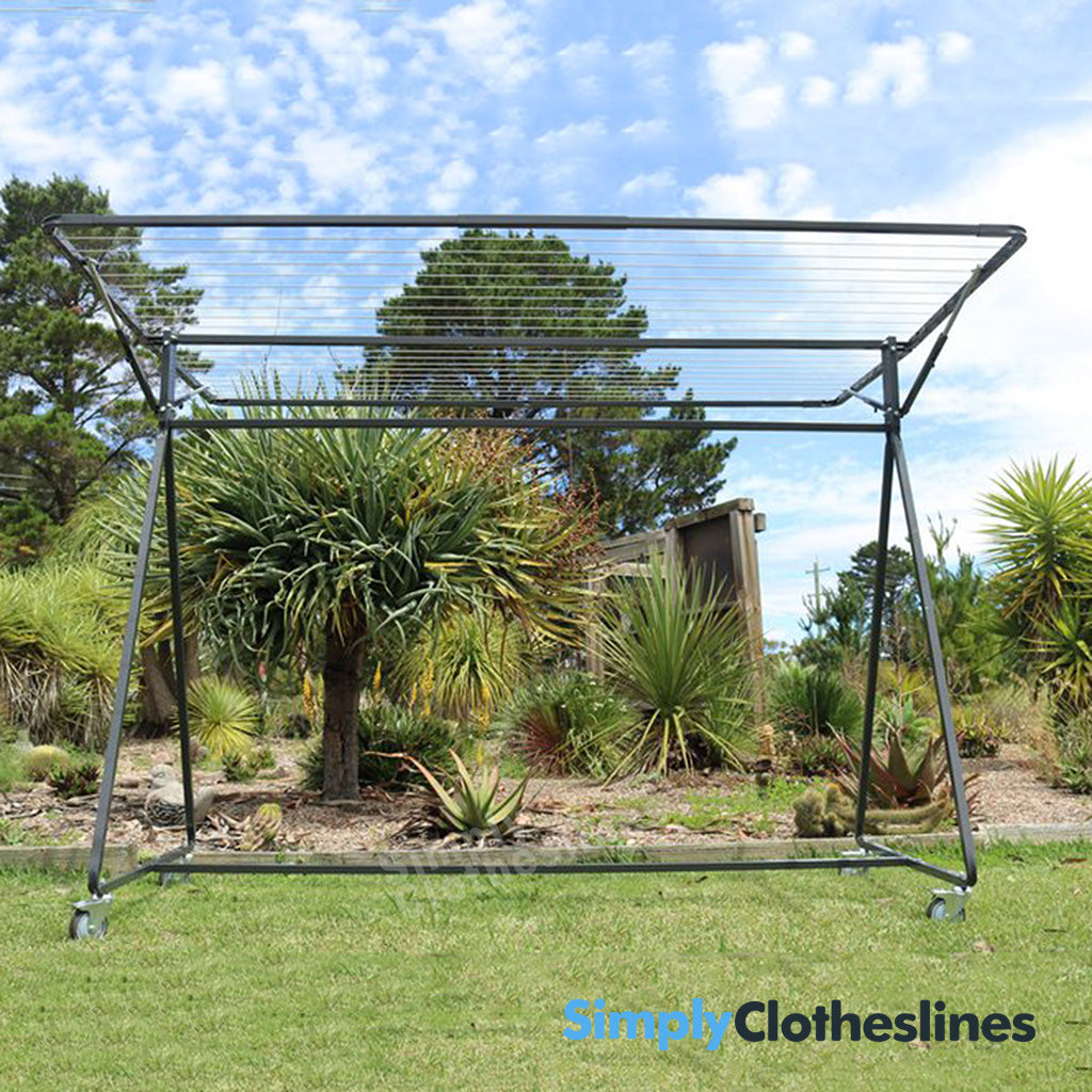 Sunchaser Portable Australian Made Clothesline on Lockable Wheels ...