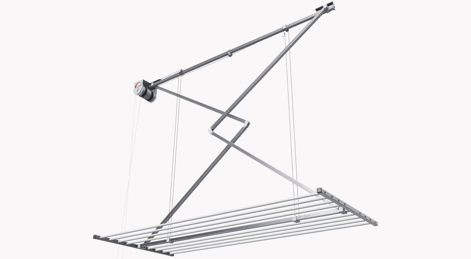 FoxyDry Clotheslines | Ceiling Mounted Indoor Drying | Simply Clotheslines