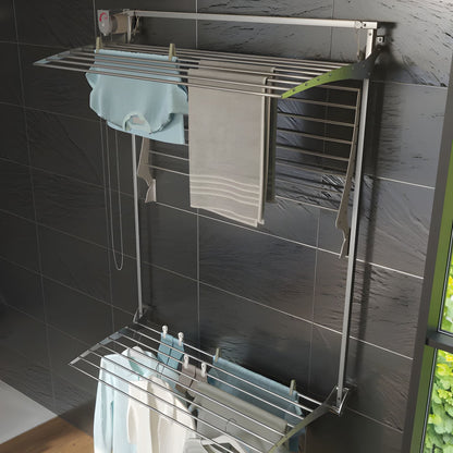 Foxydry Tower Wall Mounted Drying Rack - Simply Clotheslines