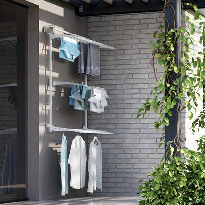 Foxydry Tower Wall Mounted Drying Rack - Simply Clotheslines