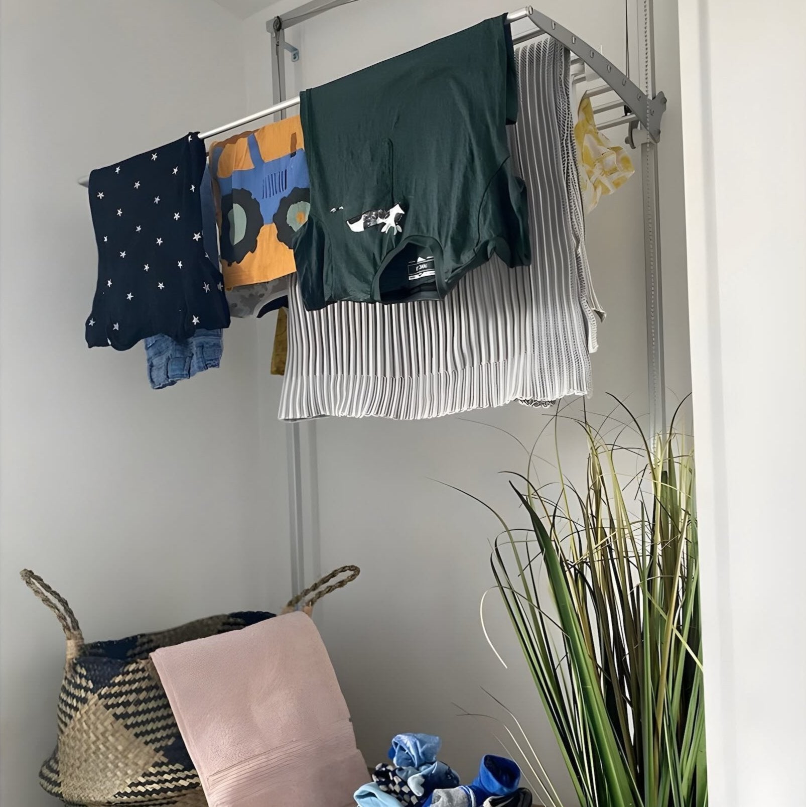 Foxydry Wall - Mounted Drying Rack - Simply Clotheslines