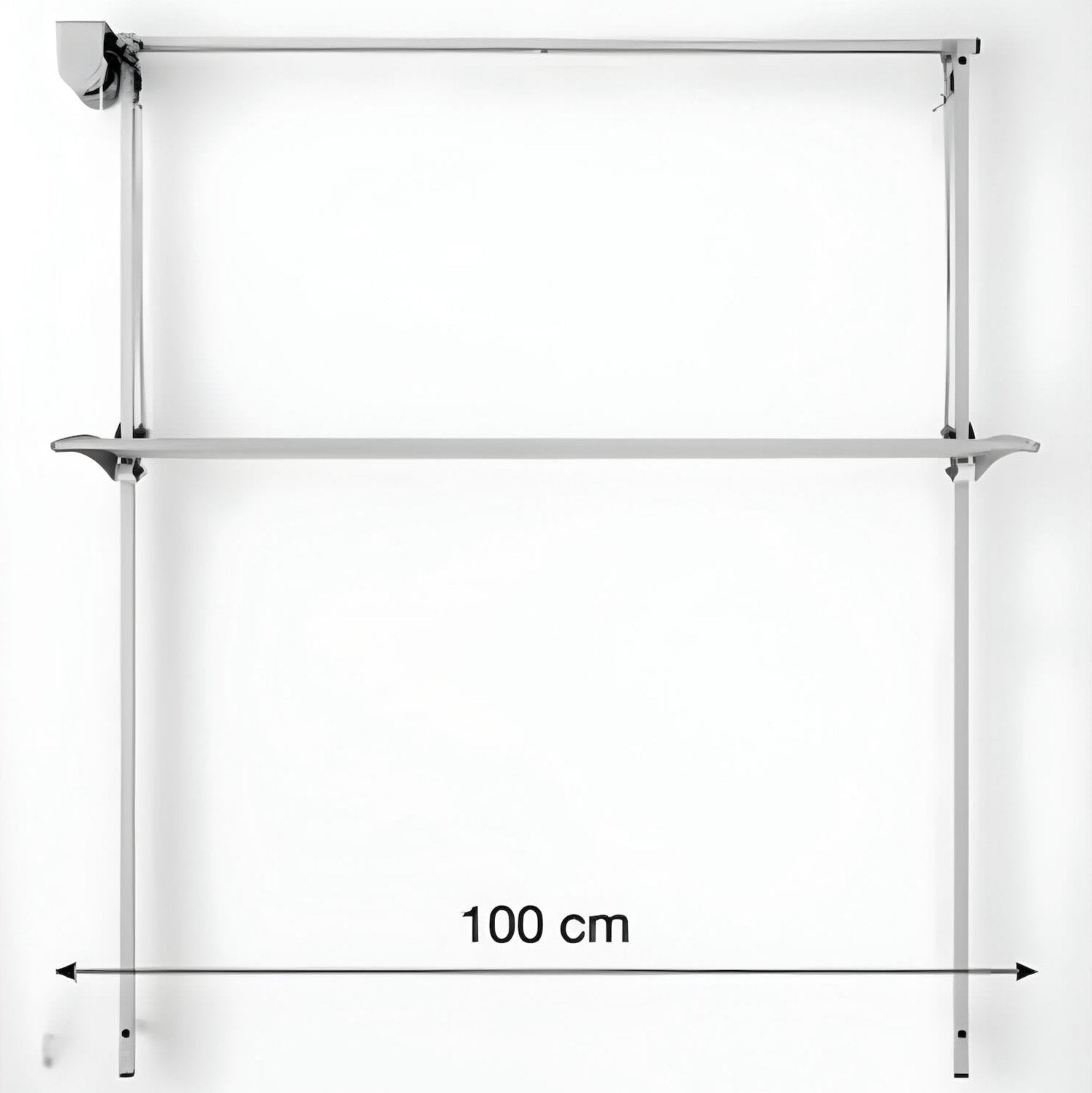 Foxydry Wall - Mounted Drying Rack - Simply Clotheslines