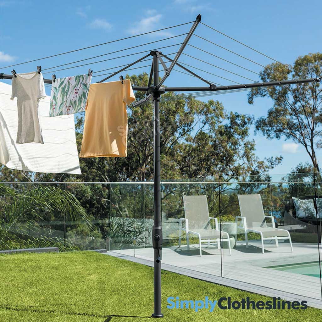 Hills Hoist 6 Line Rotary Clothesline - Simply Clotheslines