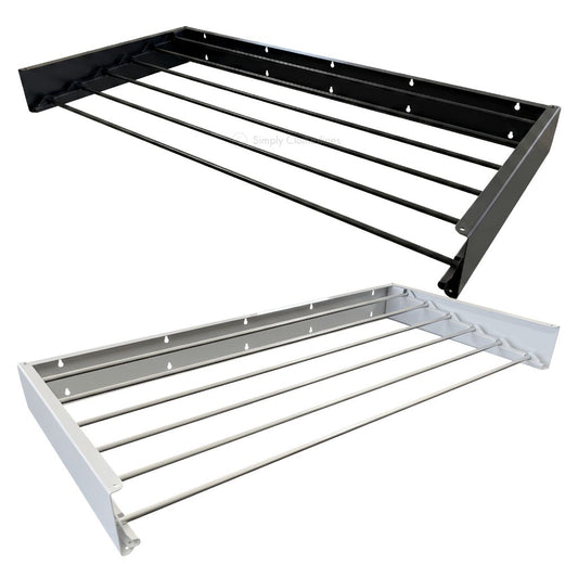 Air Dry - Wall Mount Fold Down Clothes Airer & Drying Rack - Simply Clotheslines