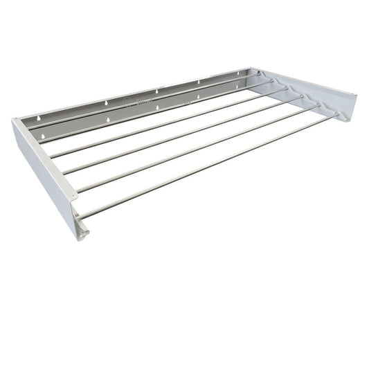 Willet - 100 Wall Mount Fold Down Clothes Airer & Drying Rack - Simply Clotheslines