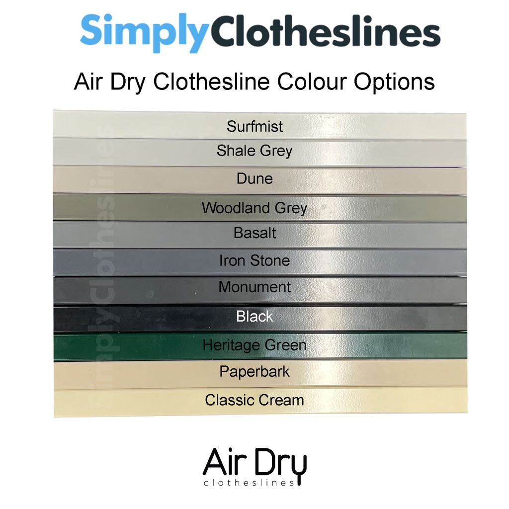 Air Dry 1500 Clothesline - Made to Order - Simply Clotheslines