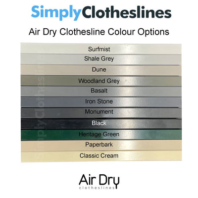 Air Dry 1800 Clothesline - Made to Order - Simply Clotheslines