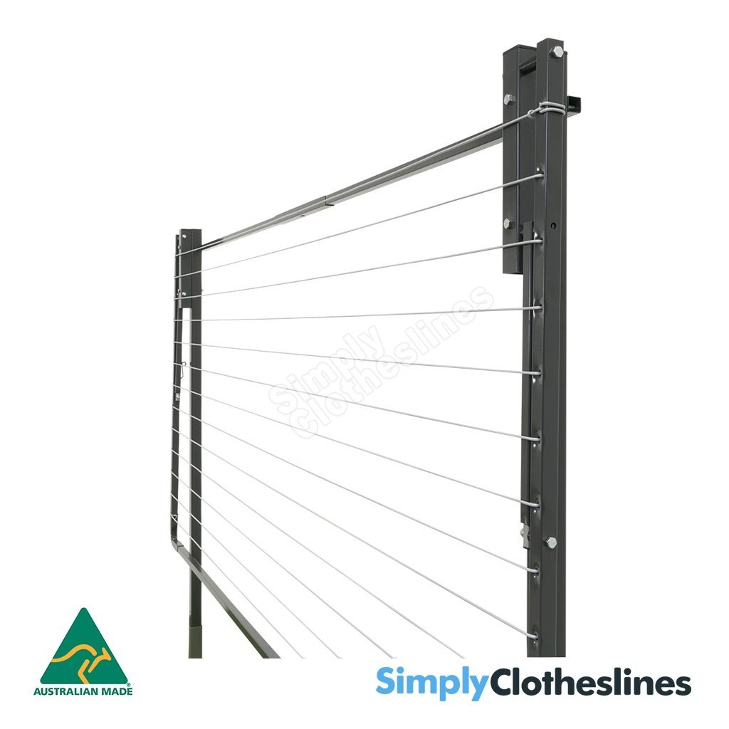 Air Dry Clothesline 1800 Series Ground Mount Kit - Simply Clotheslines