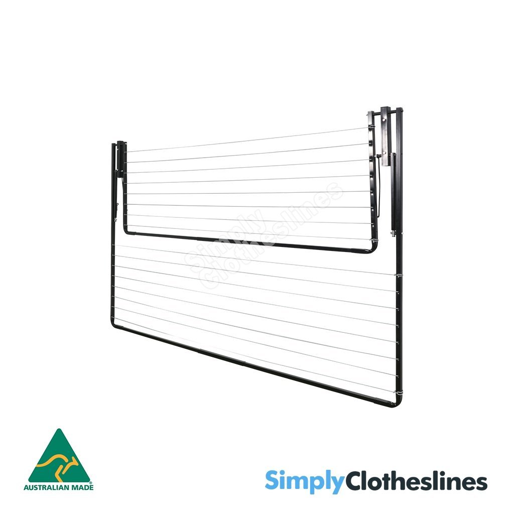 Air Dry Twin 3000 Folding Clothesline - Made to Order - Simply Clotheslines
