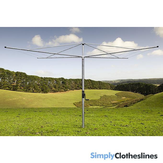Austral Deluxe 5 Rotary Clothes Hoist - Simply Clotheslines