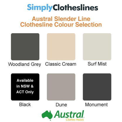 Austral Slenderline 20 Clothesline - Simply Clotheslines