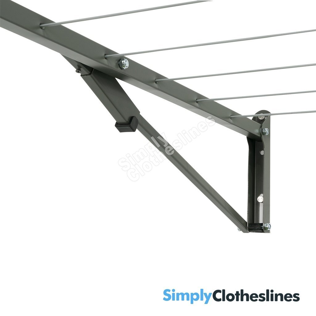 Austral Standard Folding Frame Clothesline Wall Mounted Simply