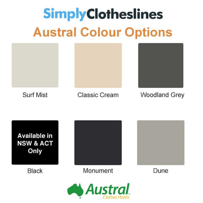 Austral Unit Line 15 Clothesline - Simply Clotheslines