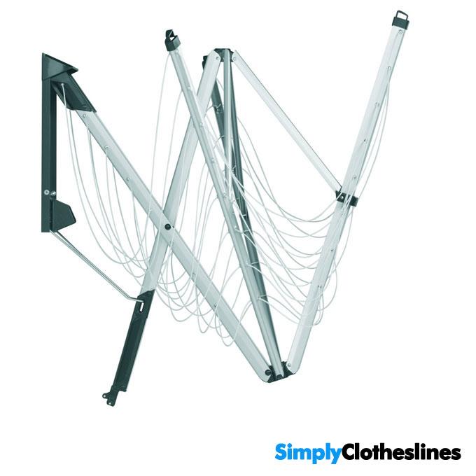 Brabantia WallFix Fold Away Clothesline & SS Cover - Simply Clotheslines