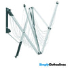 Brabantia WallFix Fold Away Clothesline & SS Cover - Simply Clotheslines