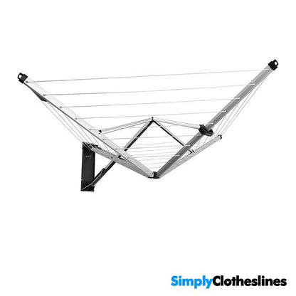 Brabantia WallFix Fold Away Clothesline & SS Cover - Simply Clotheslines