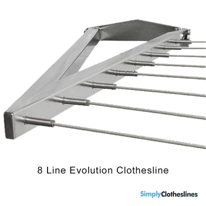 Evolution 316 Stainless Steel Clothesline - Simply Clotheslines