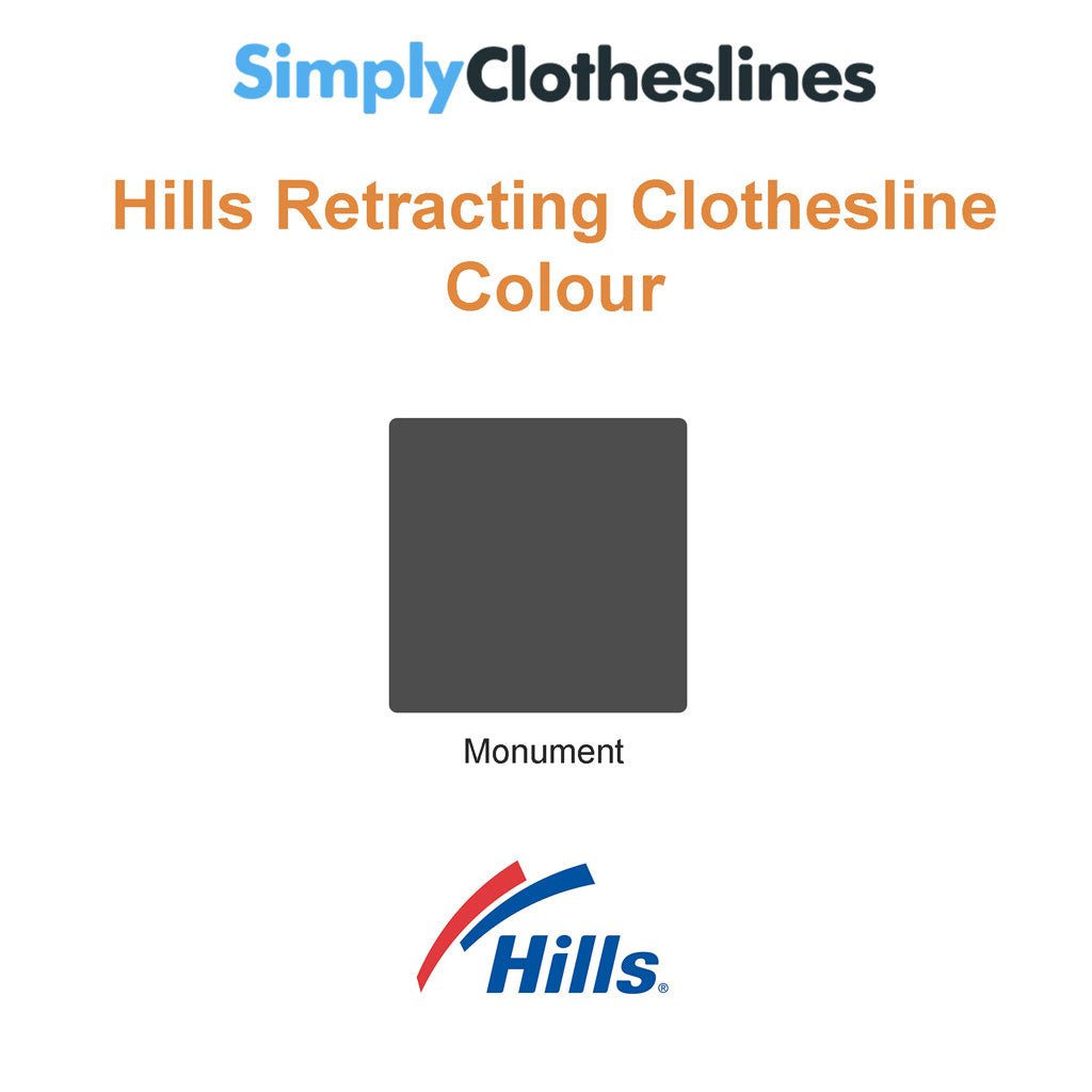 Hills 5 Line Retracting Clothesline - Simply Clotheslines