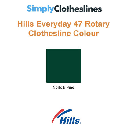 Hills Everyday 47 Rotary Clothesline - Simply Clotheslines