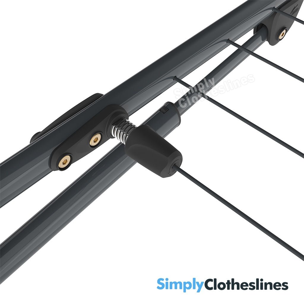 New Hills Double Folding Clothesline - Simply Clotheslines