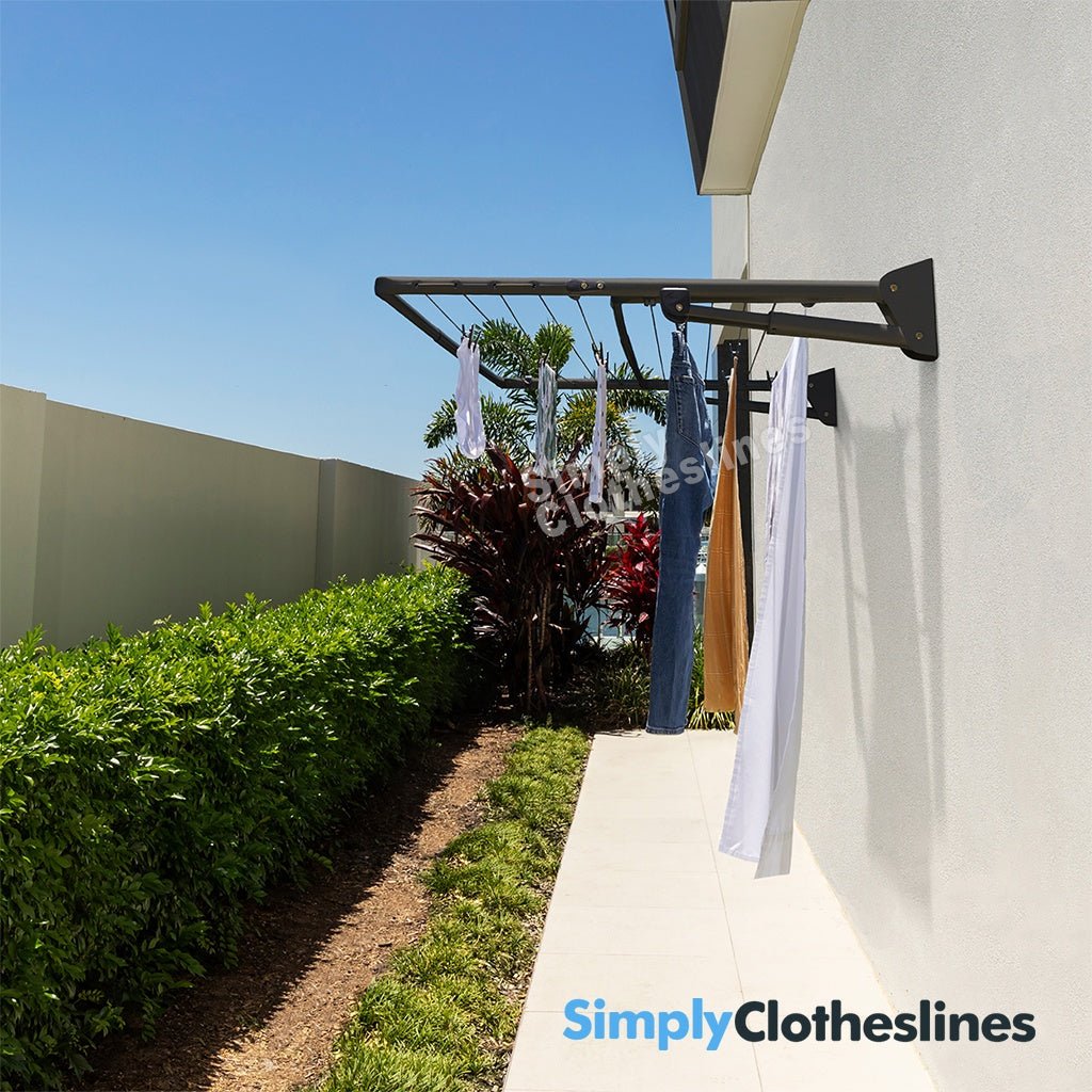 New Hills Double Folding Clothesline - Simply Clotheslines