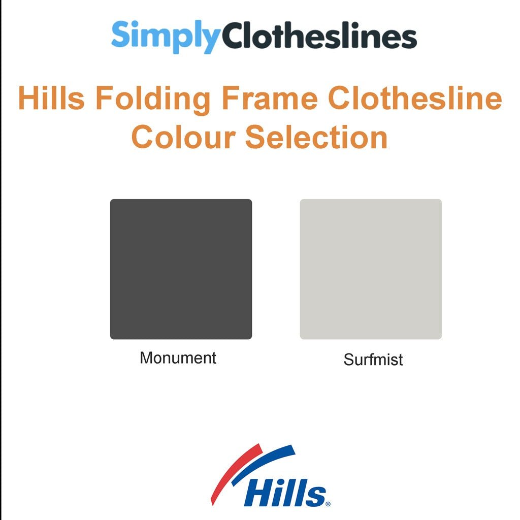 New Hills Double Folding Clothesline - Simply Clotheslines