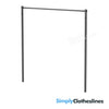 New Hills Folding Frame Ground Mount Kit - Simply Clotheslines